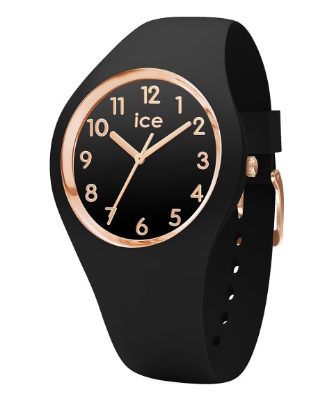 Ice Watch Glam S Black Rose-Gold Relógio Mulher 014760 Ice Watch Glam S Black Rose-Gold Relógio Mulher 014760