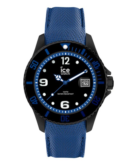 Ice Watch Steel L Black Blue Relógio Homem 015783 Ice Watch Steel L Black Blue Relógio Homem 015783
