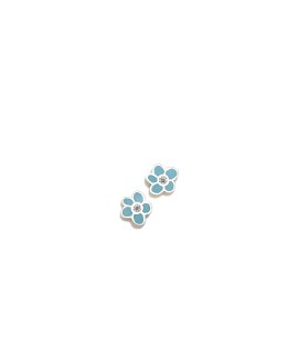 Agatha Ruiz de la Prada Diversiones Flor Azul Joia Brincos Menina 019DIV