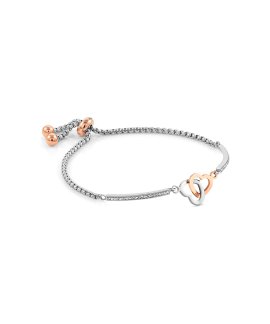 Nomination Milleluci Interlocking Hearts Joia Pulseira Mulher 028004 051
