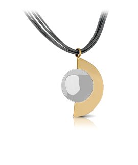Fidda Luna Joia Pendente Colar Elegancce Mulher 03-P084_BI