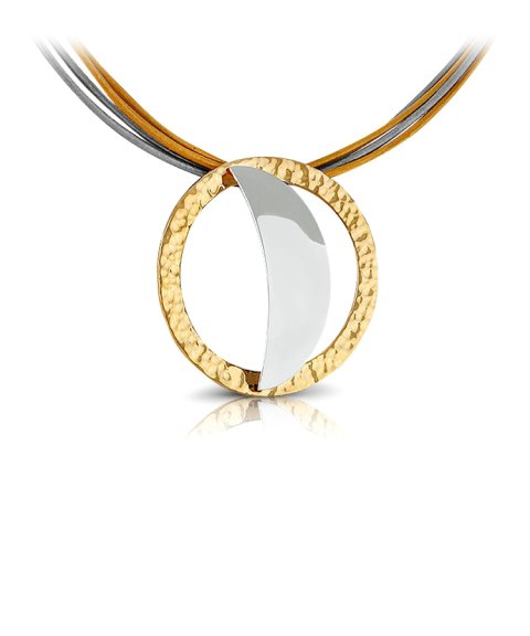 Fidda Luna Joia Pendente Colar Elegancce Mulher 03-P087_BI