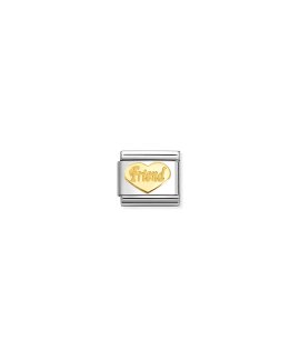 Nomination Composable Classic Heart Friend Link 030162 76