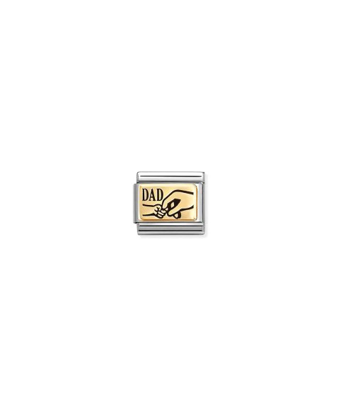 Nomination Composable Classic Dad With Hands Link 030166 37