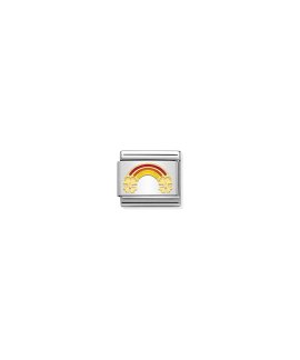 Nomination Composable Classic Rainbow with Four-Leaf Acessório de Joia Link 030272/53