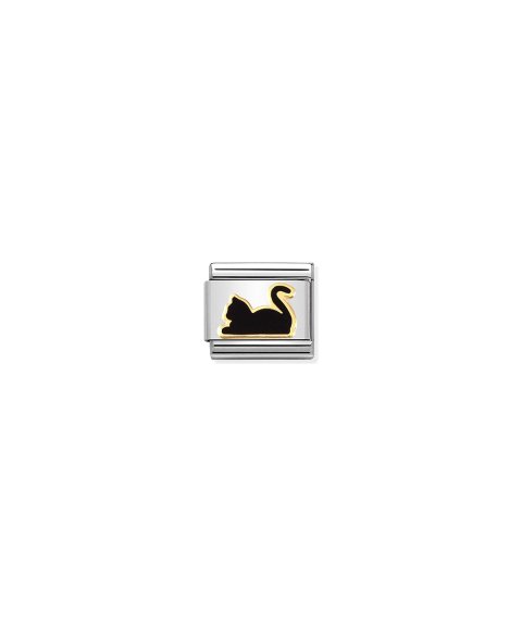 Nomination Composable Classic Black Cat Link 030272 80