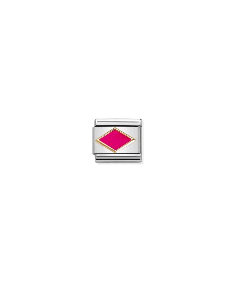 Nomination Composable Classic Rhombus Fuchsia Link Mulher 030285 52 Nomination Composable Classic Rhombus Fuchsia Link Mulher 030285 52