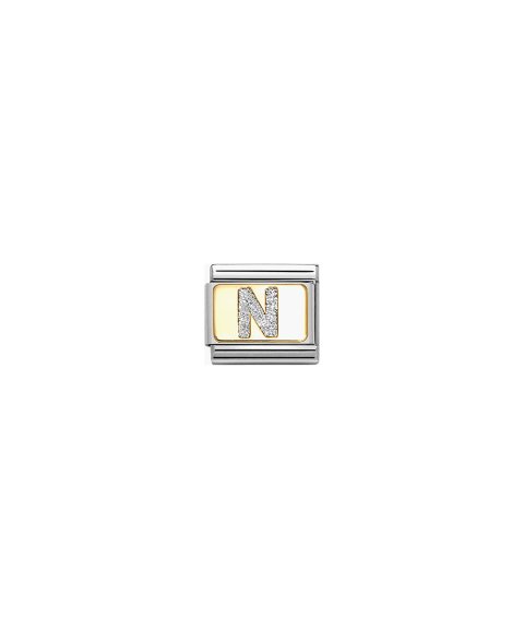 Nomination Composable Classic Letter N Link 030291/14