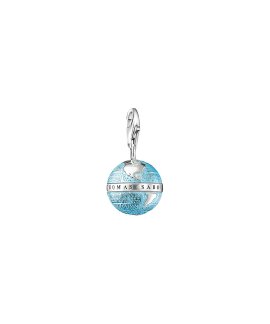 Thomas Sabo Globe Joia Charm Mulher 0754-007-1