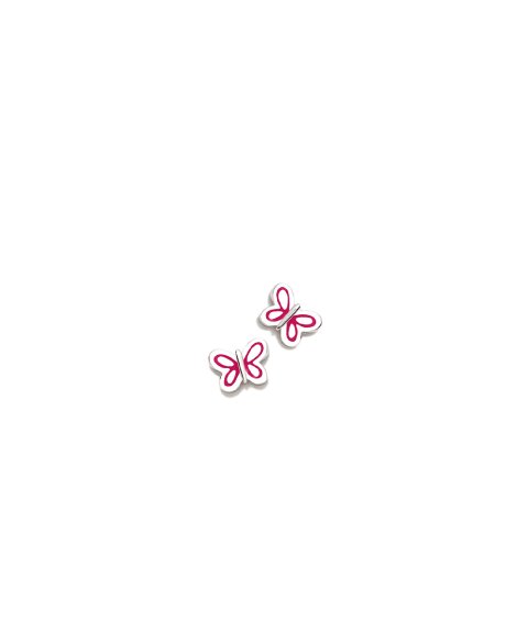 Agatha Ruiz de la Prada New Bebé Borboleta Fúcsia Joia Brincos Menina 097NBE