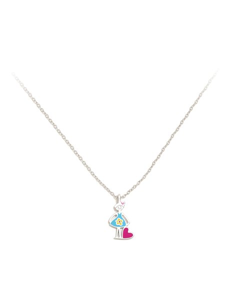 Agatha Ruiz de la Prada Agathitas Traje Azul Joia Brincos Menina 105AGT