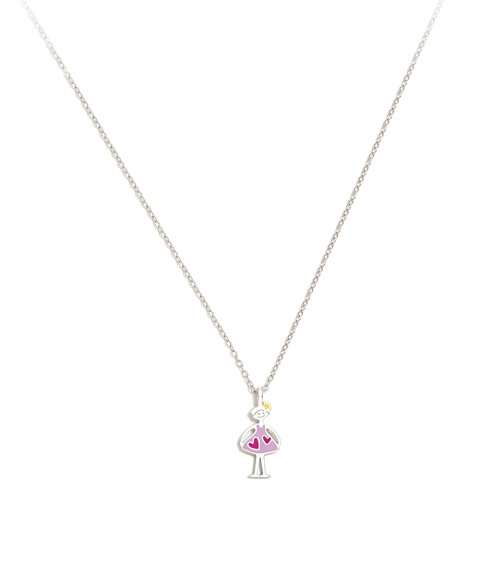 Agatha Ruiz de la Prada Agathitas Traje Lilás Joia Colar Menina 106AGT