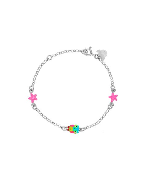 La Petra Coruja e Estrelas Joia Pulseira Menina 11142CJ La Petra Coruja e Estrelas Joia Pulseira Menina 11142CJ