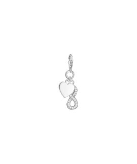 Thomas Sabo Heart With Infinity Joia Charm Mulher 1248-051-14