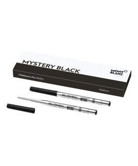 Montblanc Mystery Black M Recargas Caneta 2 Recargas de Esferográfica 128211