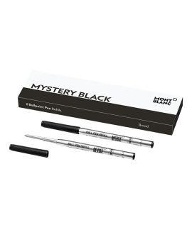 Montblanc Mystery Black B Recargas Caneta 2 Recargas de Esferográfica 128212