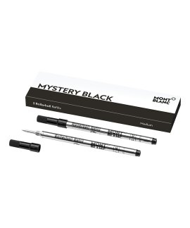 Montblanc Mystery Black M Recargas Caneta 2 Recargas de Rollerball 128231