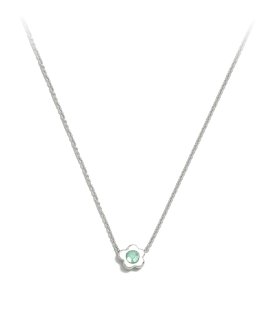 Agatha Ruiz de la Prada Gaga Color Flor CZ Água Joia Colar Menina 130GAG