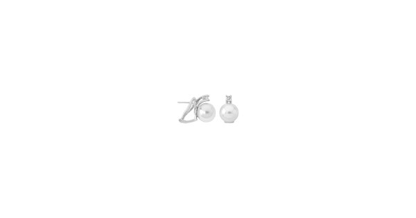 Orecchini Majorica BRINCOS Selene: In Argento 925, Eleganti E Senza Tempo, Peso 3,63 Gr