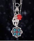 Thomas Sabo Ethnic Lotus Flower Joia Charm Mulher 1465-334-7 Thomas Sabo Ethnic Lotus Flower Joia Charm Mulher 1465-334-7