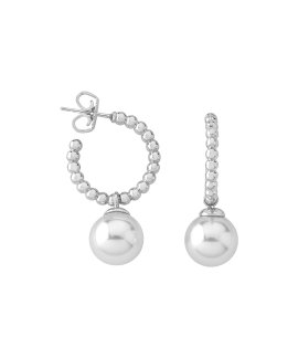 Majorica Hoops Joia Brincos Mulher 14720.01.2.000.010.1