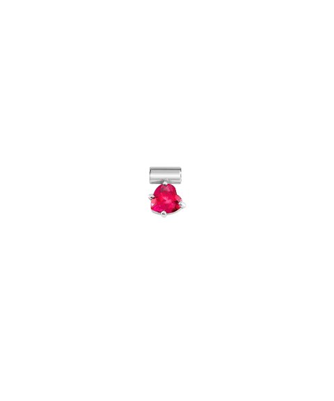 Nomination Nomination Seimia Heart Red Stone Pendente Pulseira Pendente Colar Mulher 148809 005