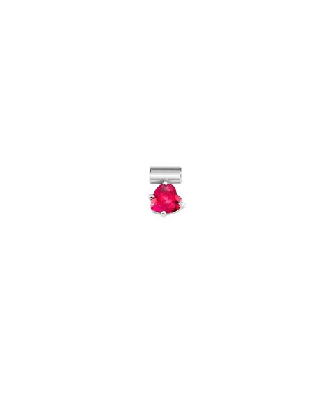 Nomination Nomination Seimia Heart Red Stone Pendente Pulseira Pendente Colar Mulher 148809/005