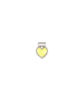 Nomination Seimia Heart Yellow Pendente Pulseira Pendente Colar Mulher 148823/009