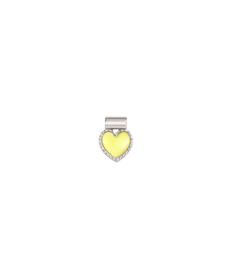 Nomination Seimia Heart Yellow Pendente Pulseira Pendente Colar Mulher 148823/009