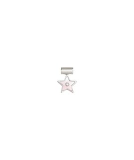 Nomination Seimia Star Pink Mother of Pearl Pendente Pulseira Pendente Colar Mulher 148825 010