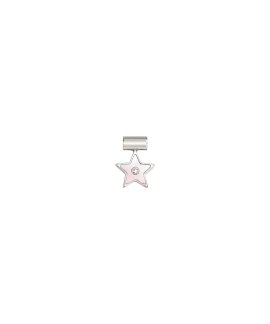 Nomination Seimia Star Pink Mother of Pearl Pendente Pulseira Pendente Colar Mulher 148825/010