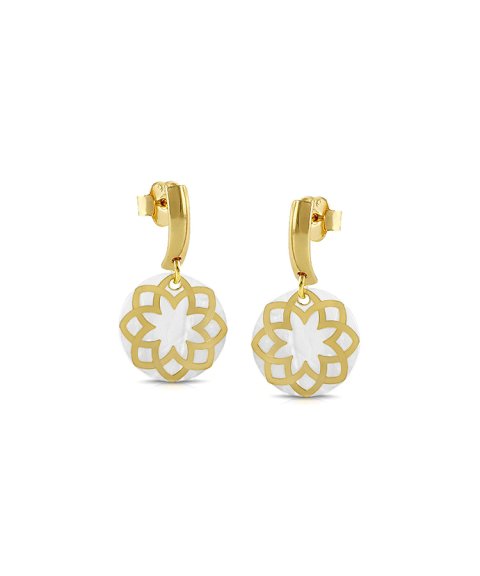 Fidda Bianca Joia Brincos Elegancce Mulher 15-E02N18CH