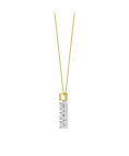 DonaZinda Cascata Joia Colar Ouro 19.2K e Diamantes Mulher 151057710TJ
