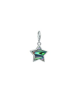 Thomas Sabo Star Mother of Pearl Turquoise Joia Charm Mulher 1533-509-7