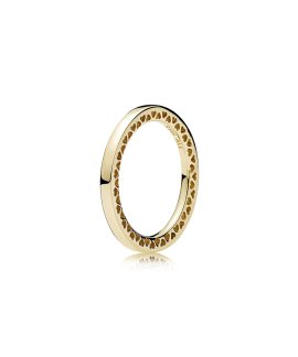 Pandora Classic Hearts Joia Anel Mulher 156238