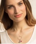 Thomas Sabo Red Heart Joia Charm Mulher 1564-337-10