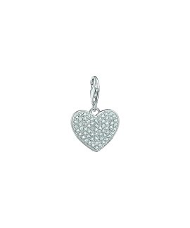 Thomas Sabo Heart Pavé Joia Charm Mulher 1570-051-14