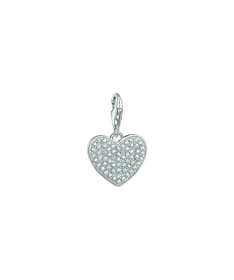 Thomas Sabo Heart Pavé Joia Charm Mulher 1570-051-14 Thomas Sabo Heart Pavé Joia Charm Mulher 1570-051-14