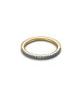 Pandora Sparkling Blue Half-Eternity Joia Anel Mulher 162999C02