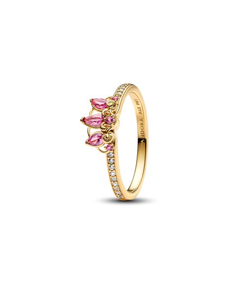 Pandora Disney Princess Rapunzel Tiara Joia Anel Mulher 163651C01