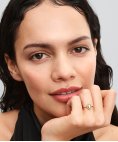 Pandora Engravable Oval Halo Joia Anel Mulher 163800C01