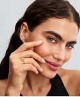 Pandora Essence Organically Shaped Pavé Circle Joia Anel Mulher 163831C01