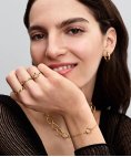 Pandora Essence Rippled Band Joia Anel Aliança Mulher 163885C00