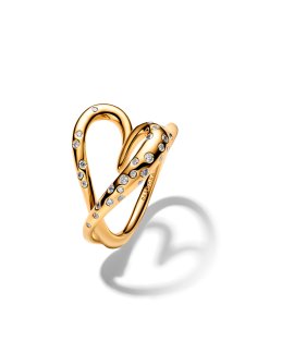 Pandora Essence Organically Shaped Heart Joia Anel Mulher 164675C01