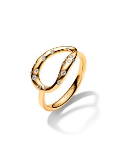 Pandora Essence Organically Shaped Joia Anel Mulher 164676C01