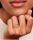 Pandora Essence Organically Shaped Joia Anel Mulher 164676C01