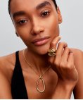 Pandora Essence Small Oval Signet Joia Anel Mulher 164707C01