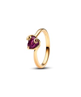 Pandora Disney The Nightmare Before Christmas Sally Purple Heart Joia Anel Mulher 164734C01