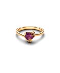 Pandora Disney The Nightmare Before Christmas Sally Purple Heart Joia Anel Mulher 164734C01