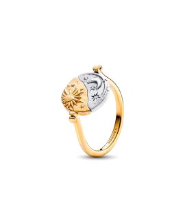 Pandora Talisman Sun and Moon Reversible Medallion Joia Anel Mulher 164810C01